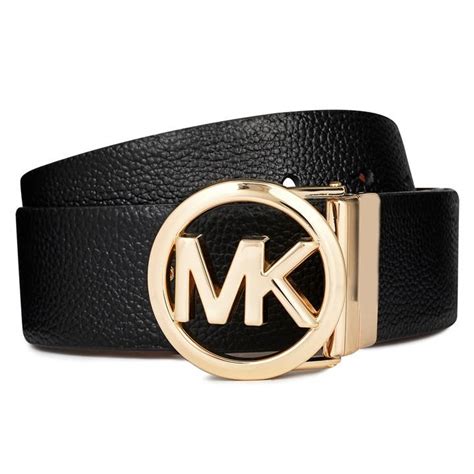 michael kors double buckle leather belt|Michael Kors reversible belt men's.